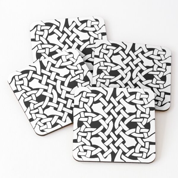 Item preview, Ethnic Pattern in Black and White Design 1 designed and sold by Artnigel.