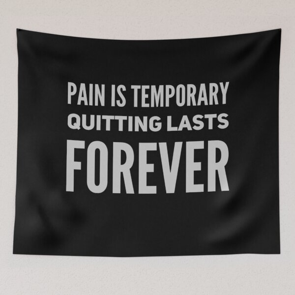 Item preview, Pain is temporary quitting last forever  designed and sold by Md1982.
