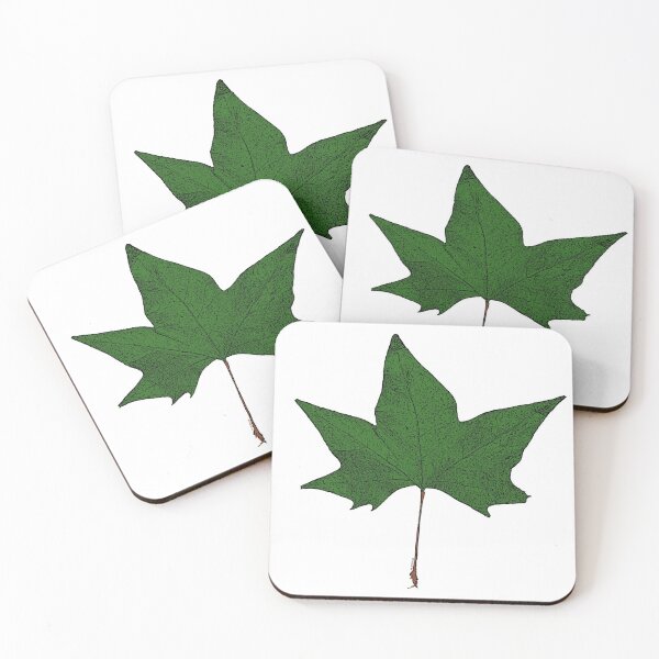Item preview, green sycamore leaf designed and sold by 7T-Designs.