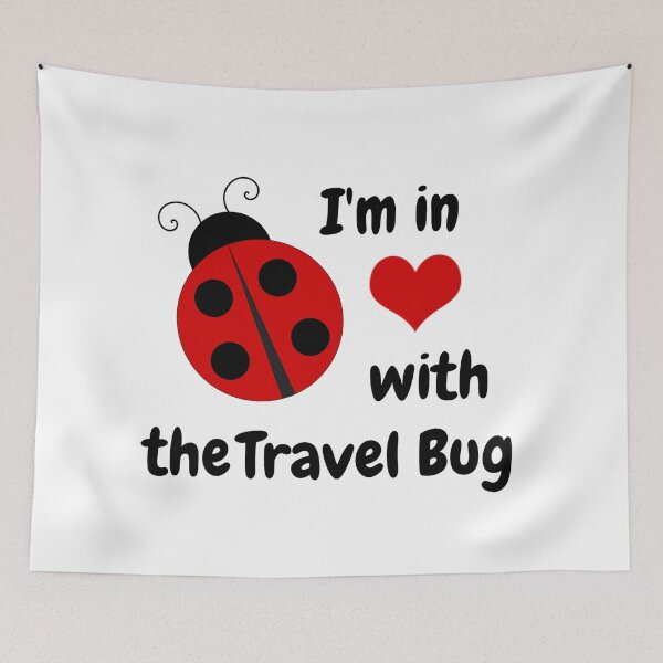 Item preview, In Love with the Travel Bug designed and sold by CeeLeighTees.