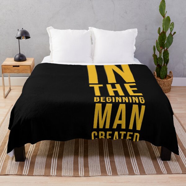 Item preview, In The Beginning Man Created God(atheist) designed and sold by GAJENDRAN R.