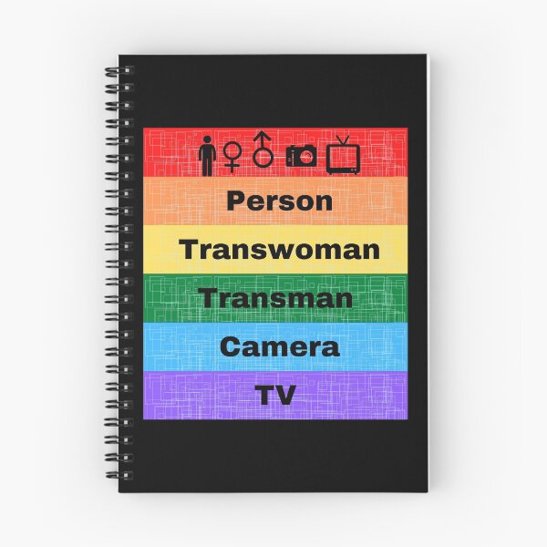 Item preview, Person Transwoman Transman Camera Tv Rainbow designed and sold by somebasic.