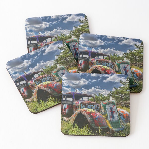 Item preview, Slugg Bug Ranch Old Car - Texas Roadside Attractions - Route 66 designed and sold by Warren Paul Harris.