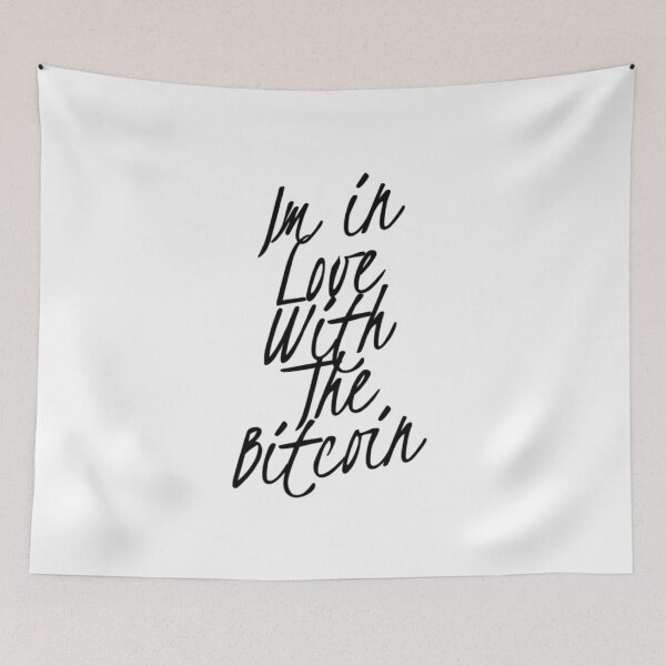 Item preview, Estoy enamorado del bitcoin designed and sold by Bouzdesigns.