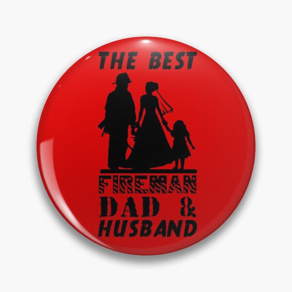 Item preview, The Best Fireman Dad & Husband designed and sold by headshote.
