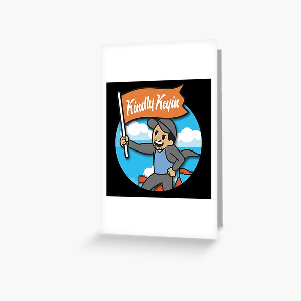 Kindly Keyin Greeting Cards Redbubble - kindly keyin roblox aliens games