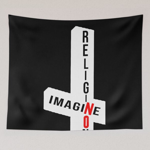 Item preview, Imgine Religion(atheist) designed and sold by GAJENDRAN R.