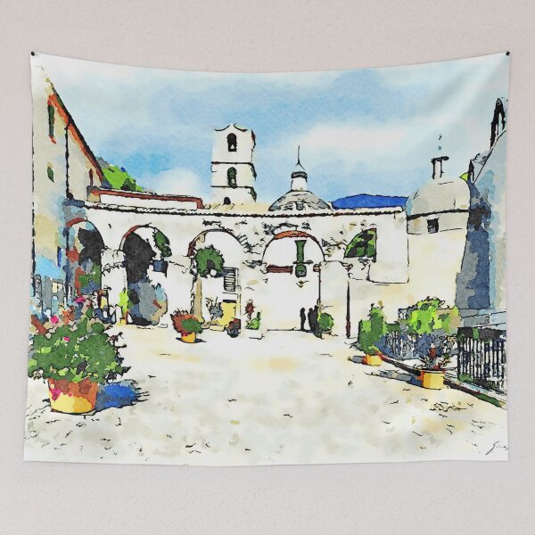 Item preview, Glimpse of the sanctuary of San Francesco di Paola designed and sold by Giuseppe Cocco.