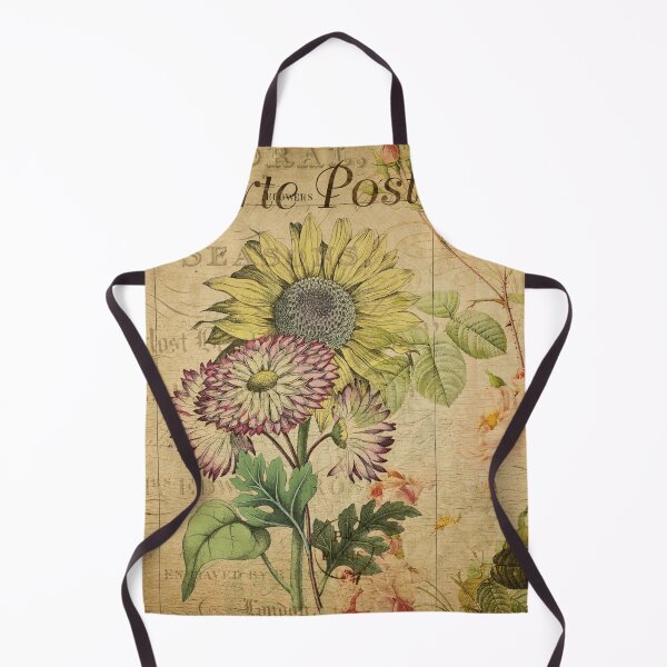 Item preview, Sunflower Vintage Postcard Carte Postale Floral Shabby Chic Seasons designed and sold by WizardsWorld.
