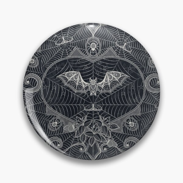 Item preview, Gothic Halloween Lace - Bats - Black designed and sold by appleyards.