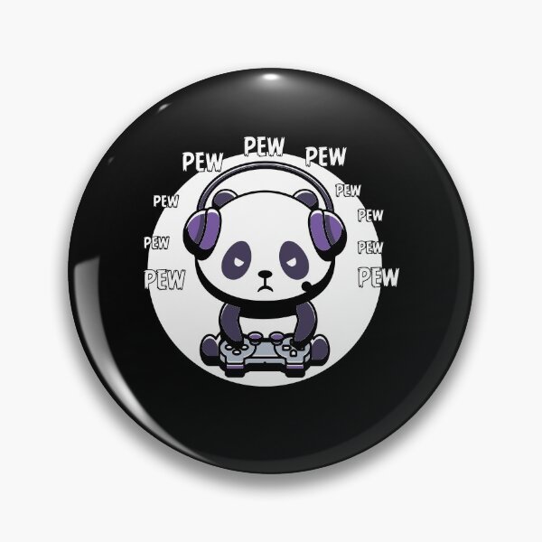 Item preview, Gaming panda, panda, games, controllers, cool, cute designed and sold by TDesign1.