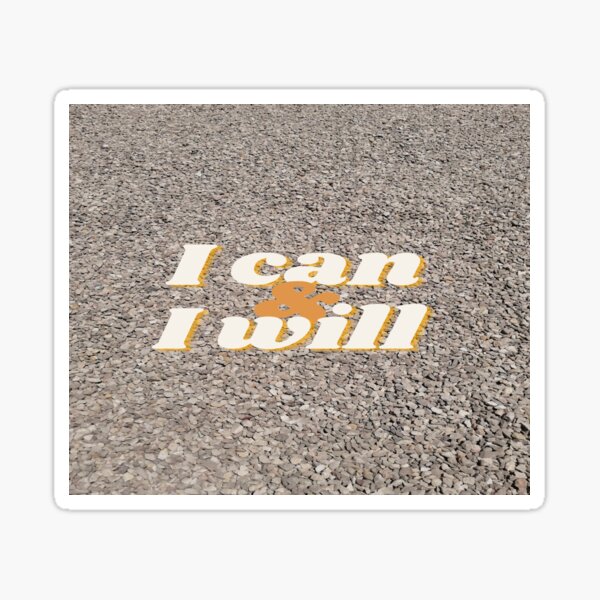 Item preview, I Can & I Will Rocky Design  designed and sold by SanJo2000.