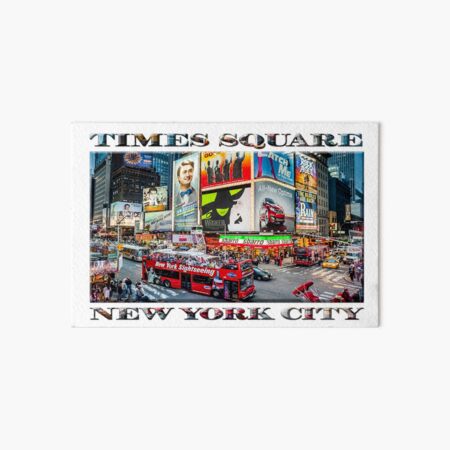 Times Square II widescreen Art Board Print