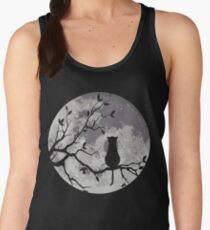 Le chat et la lune Débardeur femme
