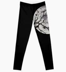 Le chat et la lune Leggings