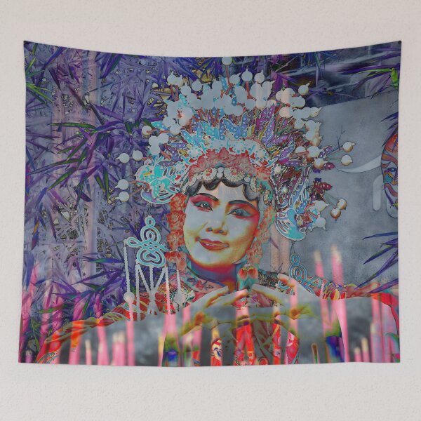 Item preview, Chinese dancer in a bamboo forest designed and sold by WorldStudio.