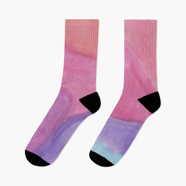 Item preview, Abstract pastel rainbow watercolour design designed and sold by MomoArtFairy.