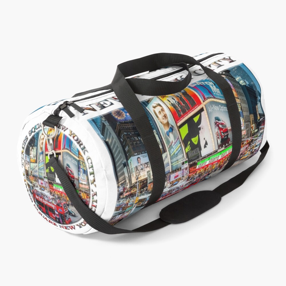 Times Square At Night II original Duffle Bag