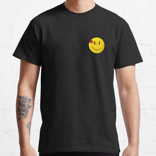 Watchmen Smiley Symbol Classic T-Shirt