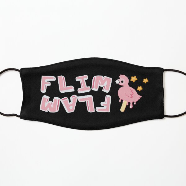 Flim Flam Flim Flam Flamingo Mask By Moatazes Redbubble - pink cow print mask roblox
