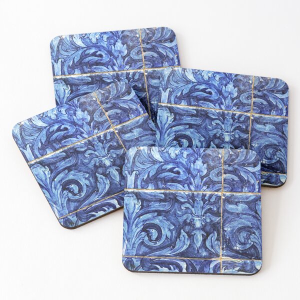 Item preview, SEVILLA TILED - ART - DECORATION - BLUE TILED SEVILLA - SPAIN - PUZZLES - DECOR designed and sold by Tropical Blood.