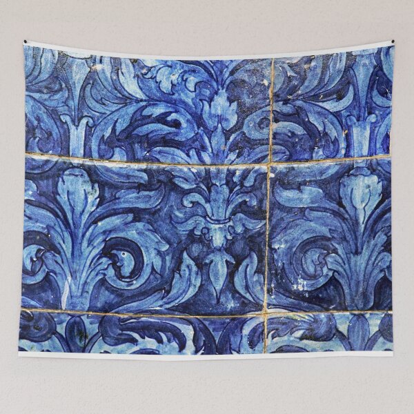 Item preview, SEVILLA TILED - ART - DECORATION - BLUE TILED SEVILLA - SPAIN - PUZZLES - DECOR designed and sold by Tropical Blood.
