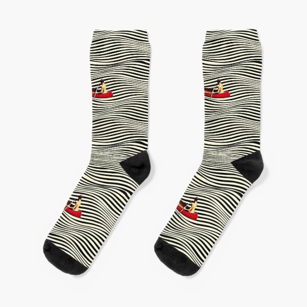 Illusionary Boat Ride Socks