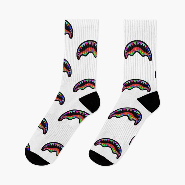 Item preview, 6ix 9ine shark teeth colorful  designed and sold by Nishad4.