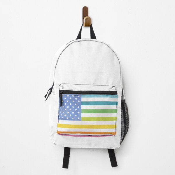 Item preview, American Flag Pastel Rainbow designed and sold by Chris Starr.