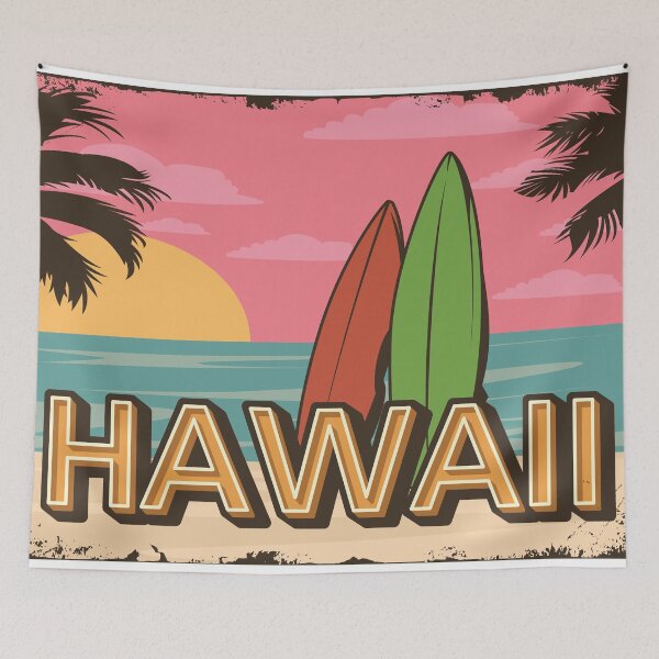 Item preview, Chill Vintage Hawaii Summer Sunset  designed and sold by PandaSoul.
