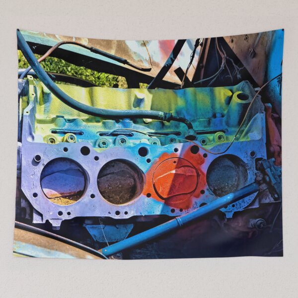 Item preview, Psychedelic V-8 - Slugg Bug Ranch - Texas Roadside Attractions - Route 66 designed and sold by Warren Paul Harris.