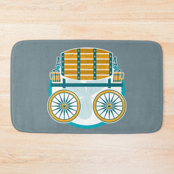 Item preview, Craft Beer Cask on Antique Wooden Cart designed and sold by DKdesigns27.