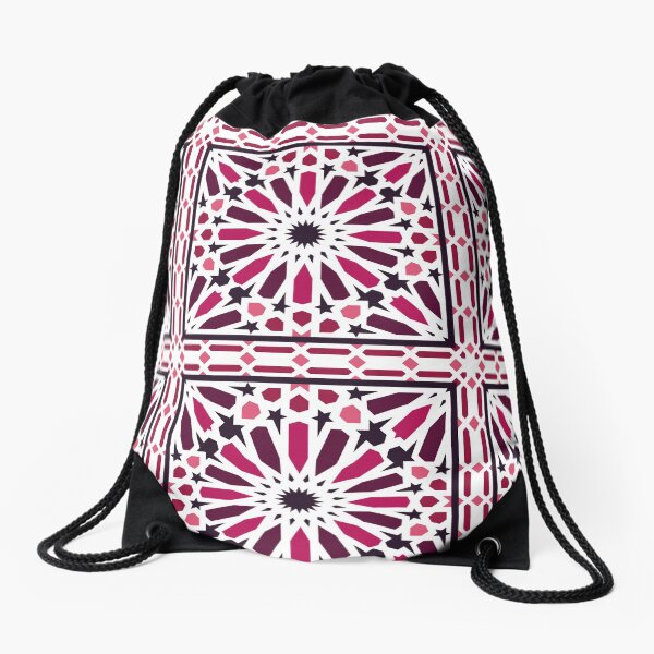 Patrón geométrico Mochila saco