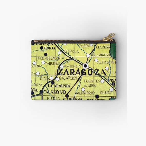 Item preview, MAPS - ZARAGOZA - TILED - SPAIN - YELLOW - DECORATION - PUZZLE  designed and sold by Tropical Blood.