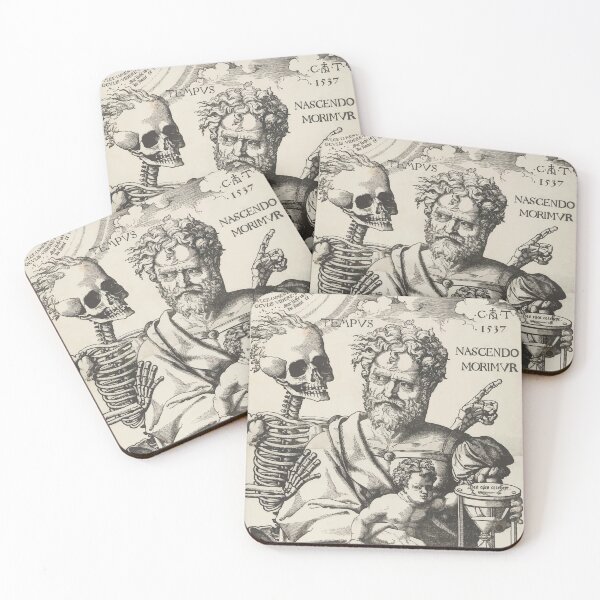Item preview, Vintage Memento Mori designed and sold by monsterplanet.