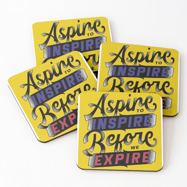 Item preview, Aspire to Inspire Before You Expire designed and sold by StylishTayla.
