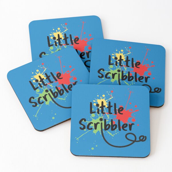 Item preview, Little Scribbler (Brights) designed and sold by Inktopia-Art.