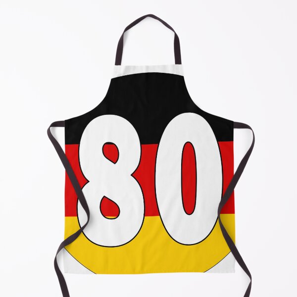 Item preview, Number 80 with Germany flag on the background designed and sold by AllShirts21.