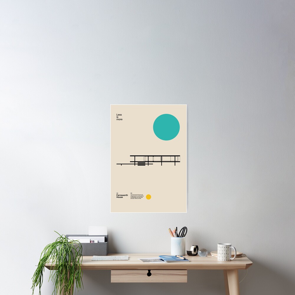 Farnsworth House Poster
