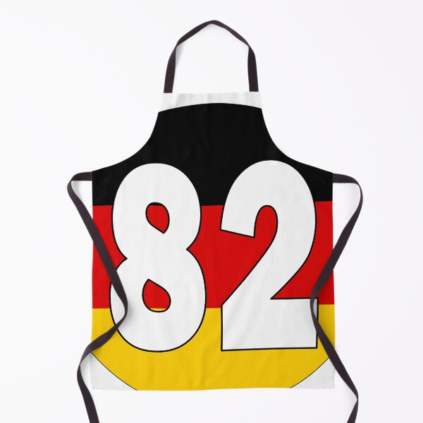 Item preview, Number 82 with Germany flag on the background designed and sold by AllShirts21.