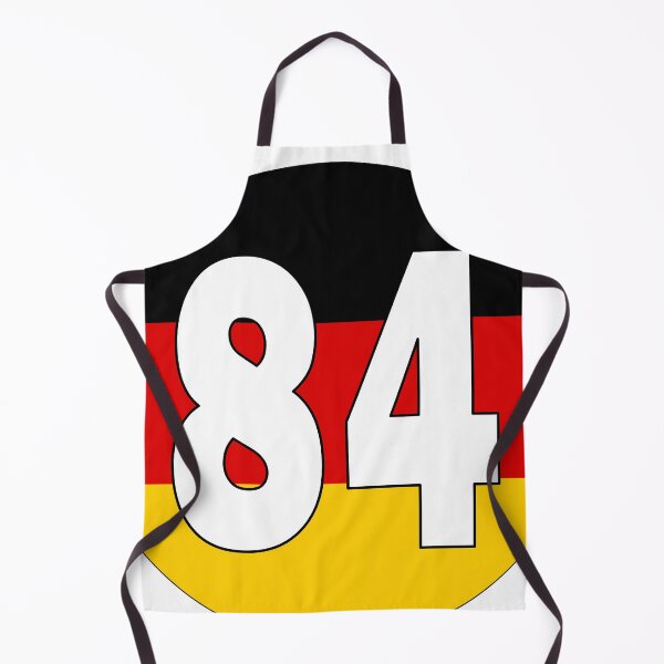 Item preview, Number 84 with Germany flag on the background designed and sold by AllShirts21.