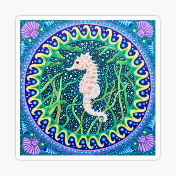 Sydney Seahorse Sticker