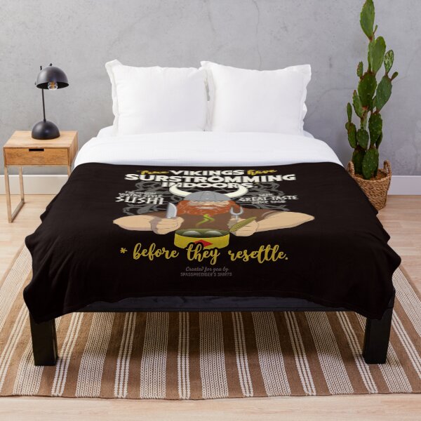 Item preview, Surstromming T-Shirt Design Viking Sushi Indoors designed and sold by Spassprediger.