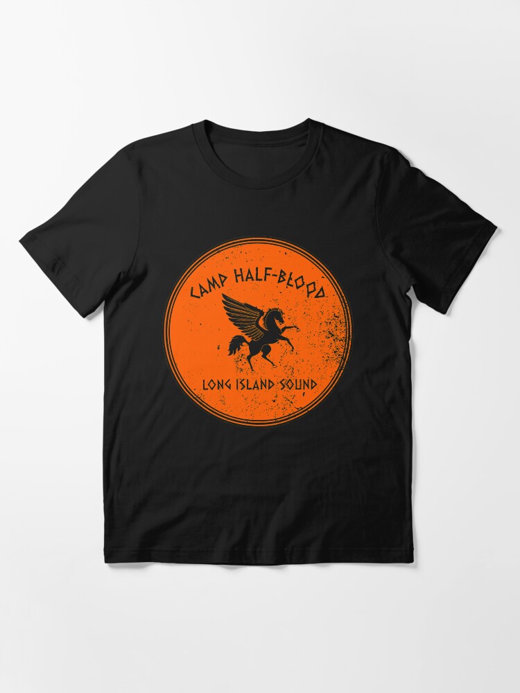 CAMP HALF BLOOD T-SHIRT Long Island Sound orange percy jackson Rick Riordan  KIDS