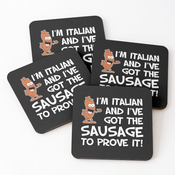 Item preview, I'm Italian And Got The Sausage To Prove It designed and sold by jaycartoonist.