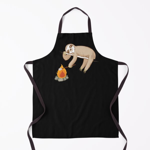 Item preview, Sloth, Campfire, Toasting Marshmallows designed and sold by EstelleStar.