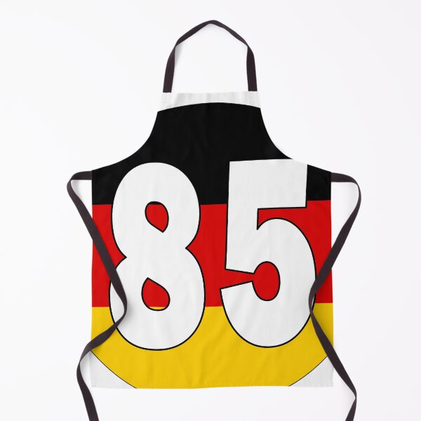 Item preview, Number 85 with Germany flag on the background designed and sold by AllShirts21.