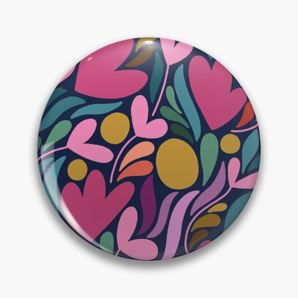 Item preview, Flowing Flowers - Dark designed and sold by Trine Tollefsen.