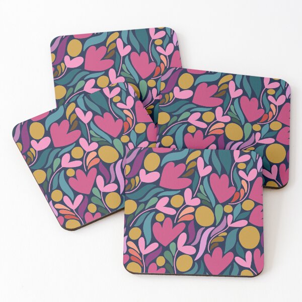 Item preview, Flowing Flowers - Dark designed and sold by Trine Tollefsen.