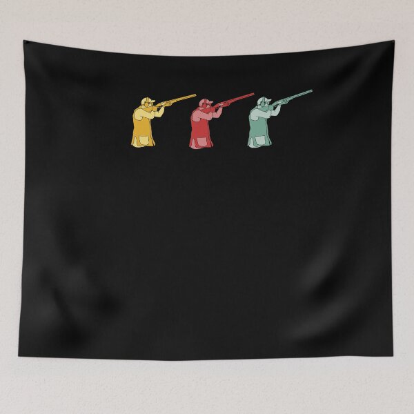 Item preview, Retro shotgun Skeet clay pigeon shooters designed and sold by daywalker162.